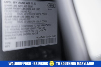 2021 Audi Q8 Prestige