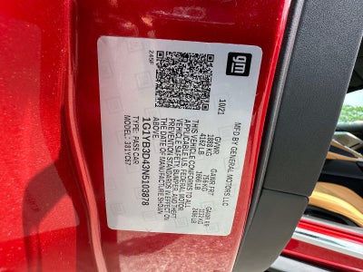 2022 Chevrolet Corvette Stingray 2LT