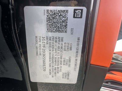 2025 Chevrolet Corvette Z06 3LZ