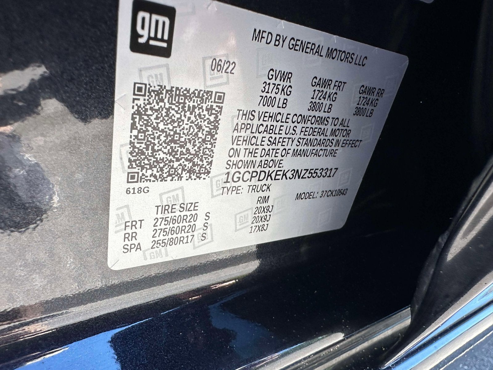 2022 Chevrolet Silverado 1500 LT (2FL)