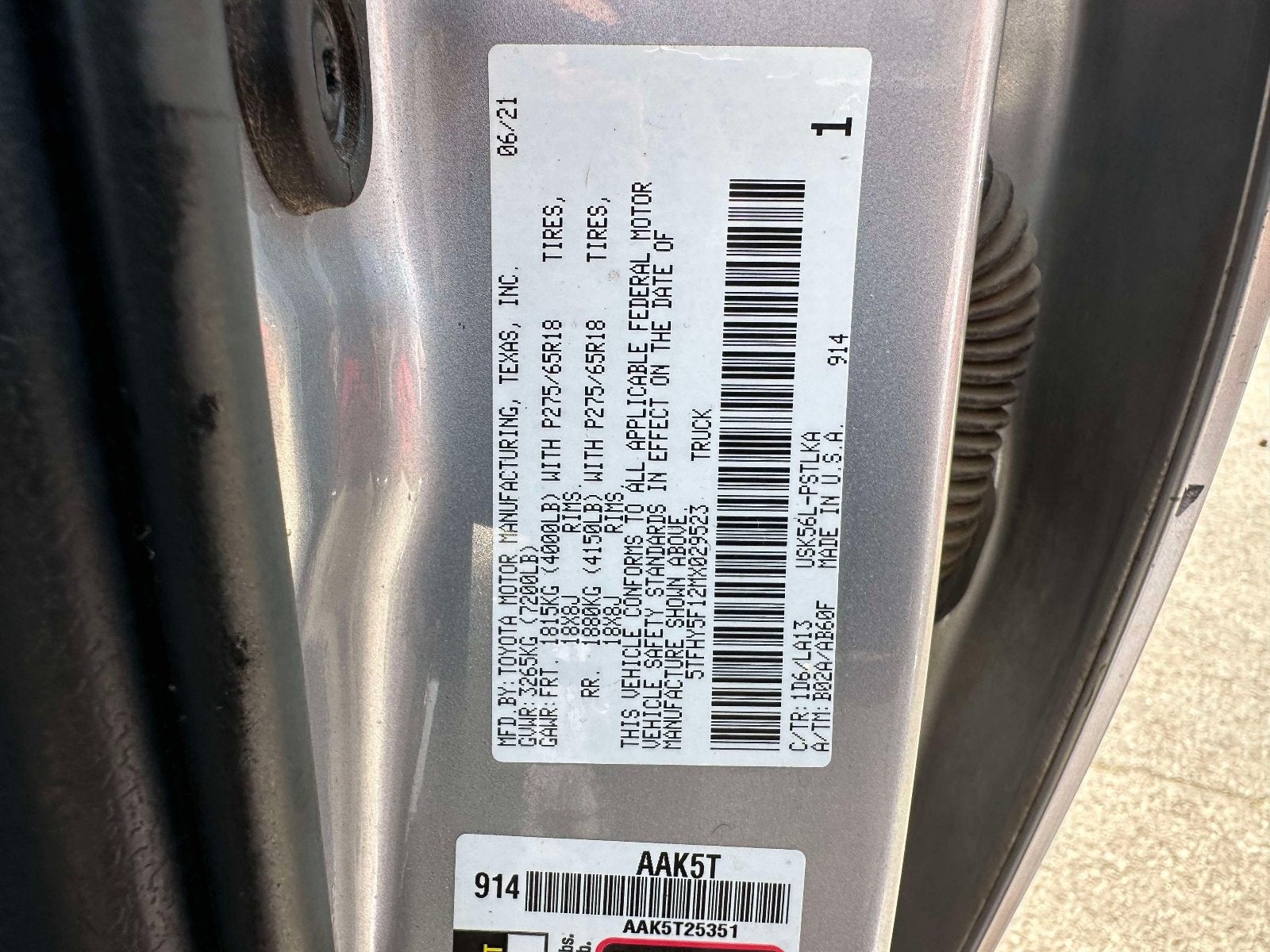 2021 Toyota Tundra 4WD Limited