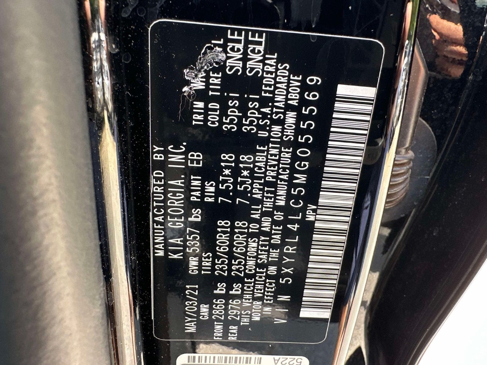 2021 Kia Sorento S
