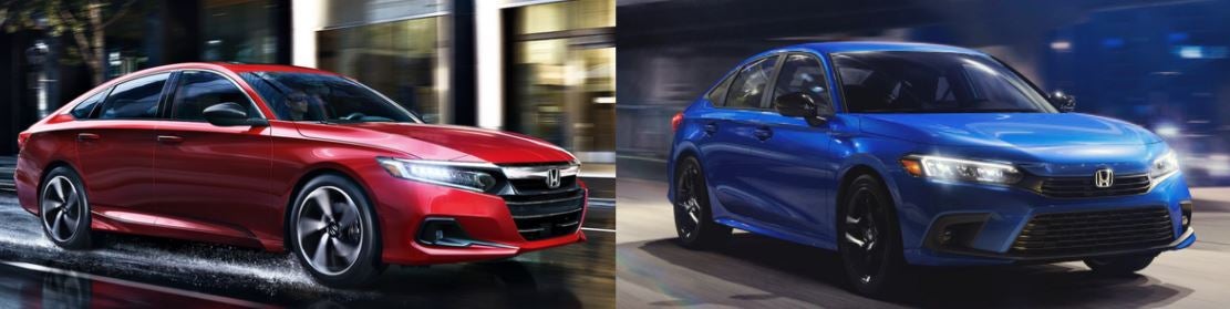 2022 Honda Civic vs 2022 Honda Accord in Waldorf, MD