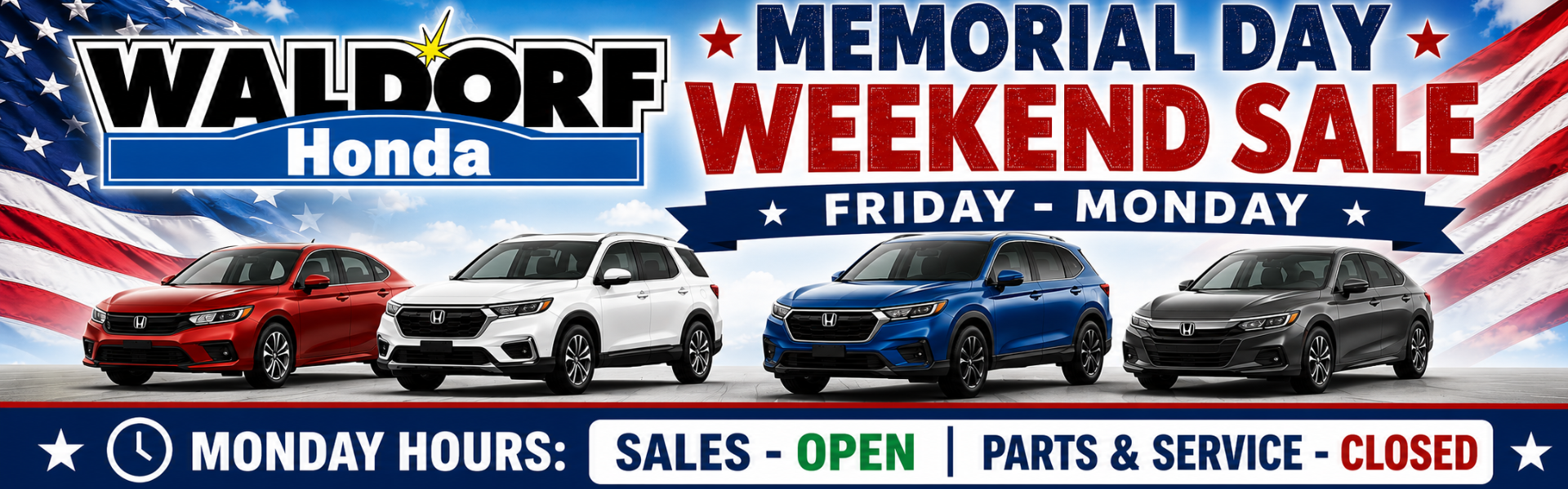 Memorial Day Weekend Sale!
